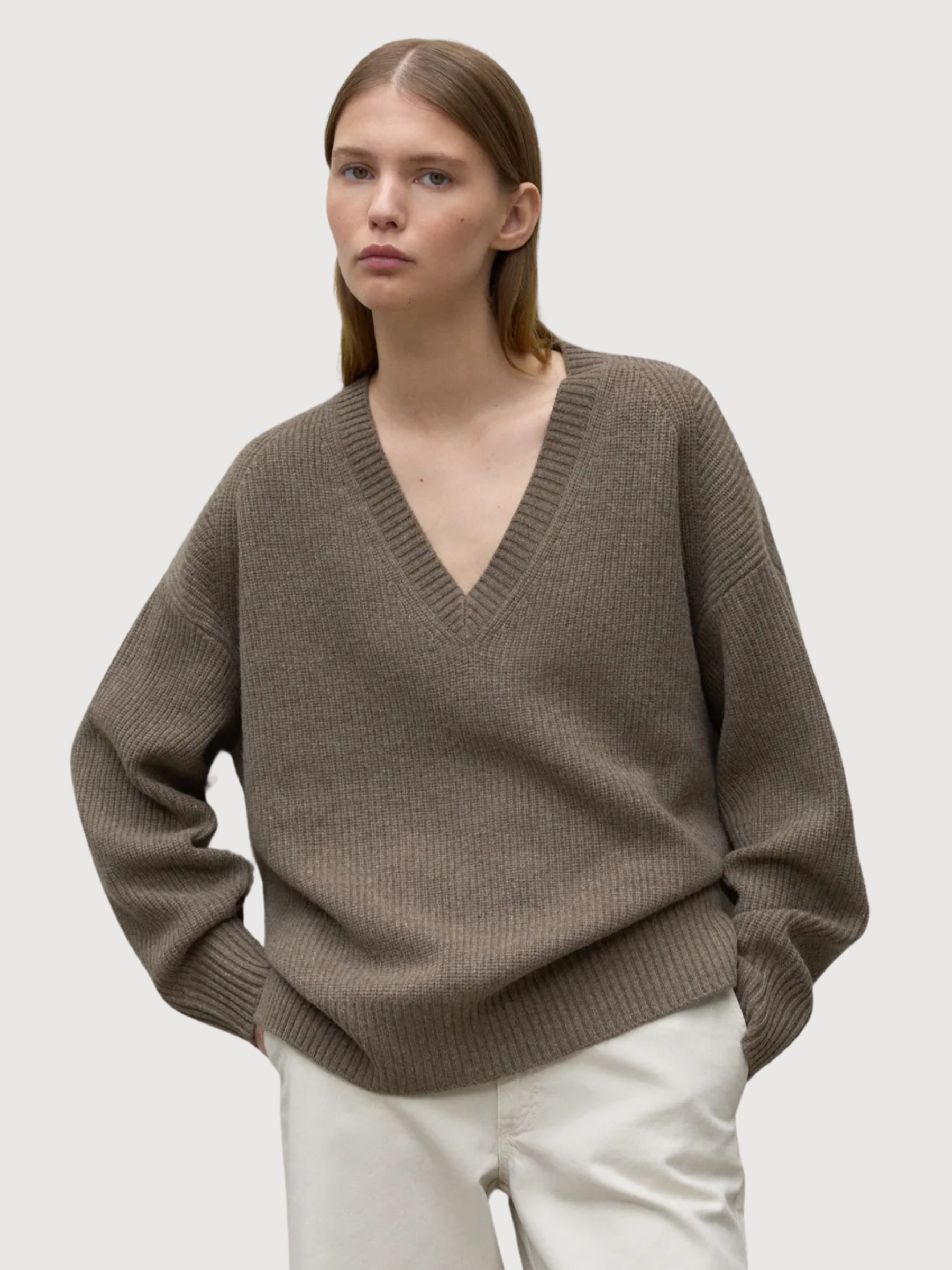 Azalea Pullover Donna Marrone a Maglia | Ecoalf