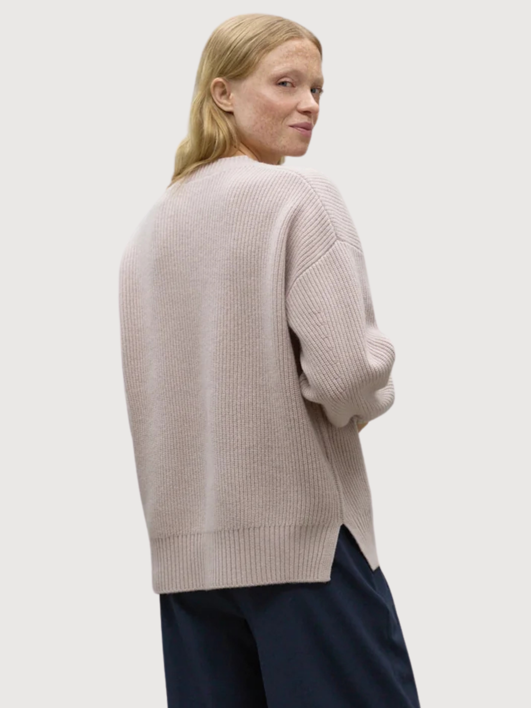 Azalea Mauve Pullover Damen | Ecoalf