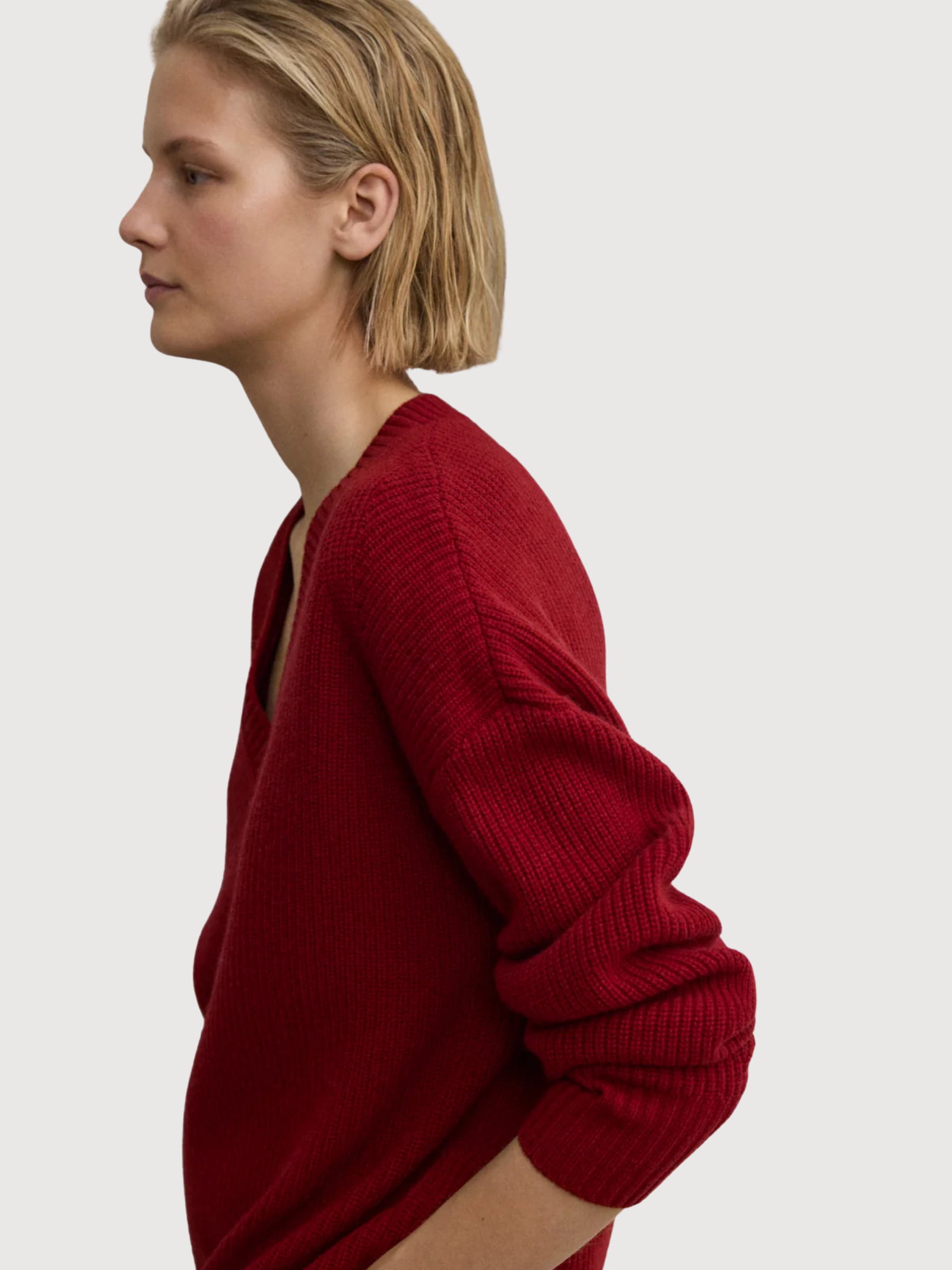 Pullover Azalea – Dark Red | ECOALF