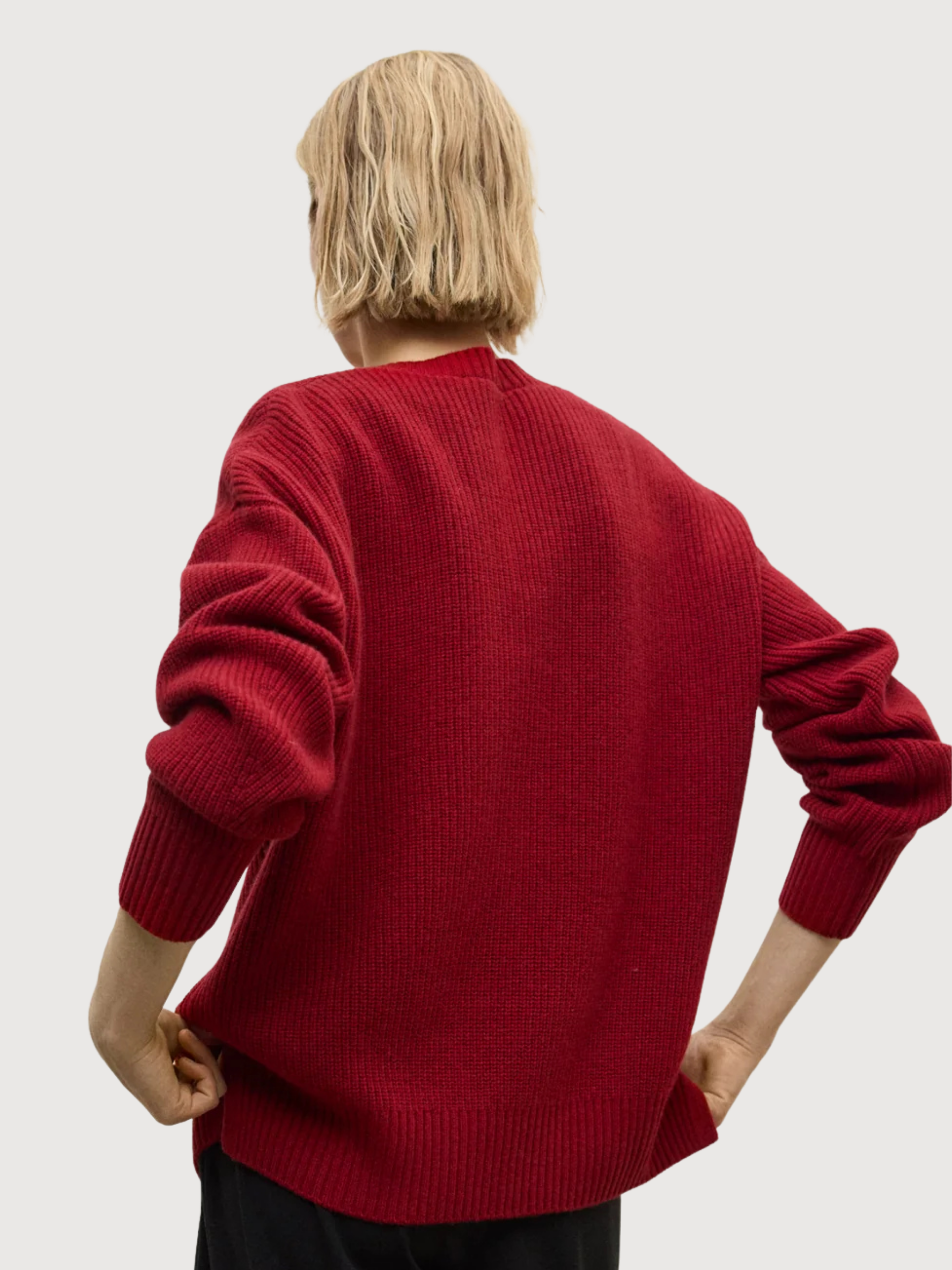 Pullover Azalea – Dark Red | ECOALF