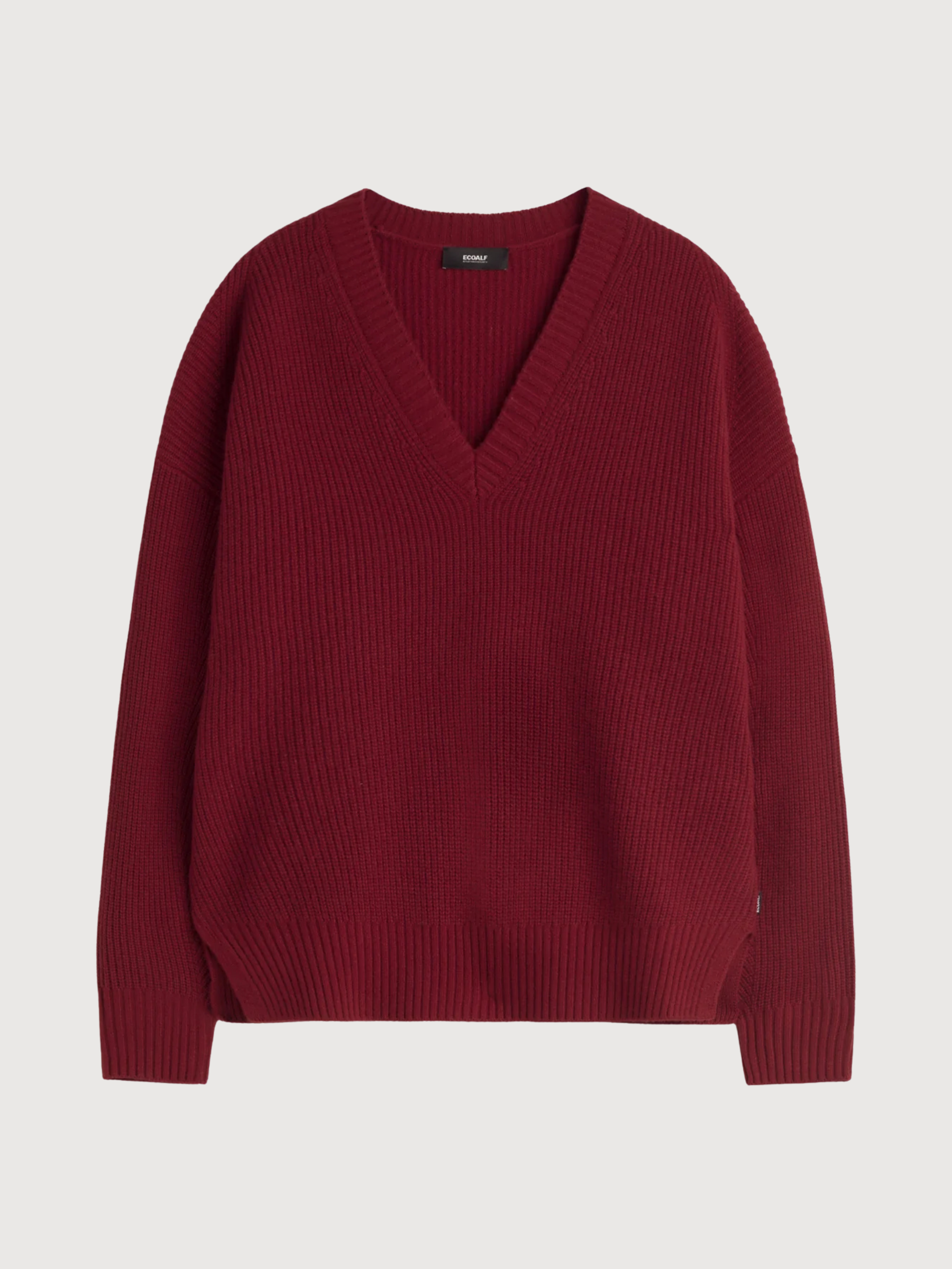 Pullover Azalea – Dark Red | ECOALF