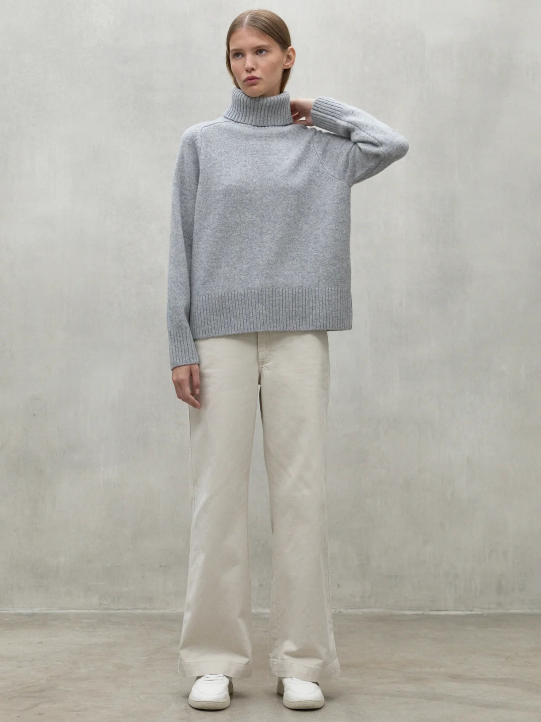 Caqui Damen Grau Pullover | Ecoalf