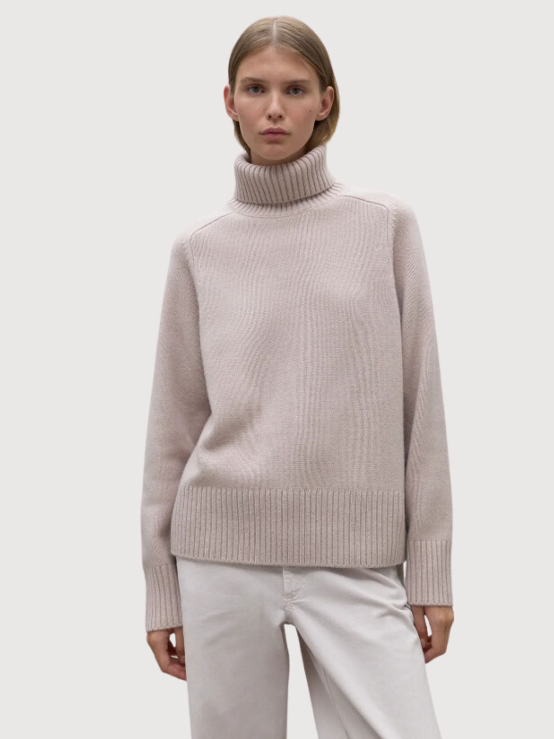 Caqui Mauve Woman Pullover | Ecoalf