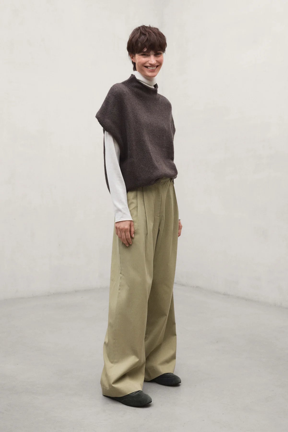 Castelly Women's Sweater Dark Chocolate | ECOALF