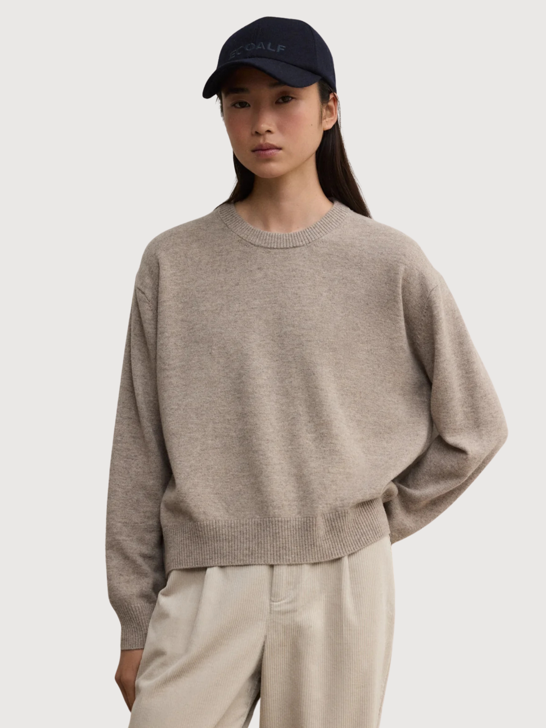 Pullover Cosmos Beige Recycelter Wolle | ECOALF