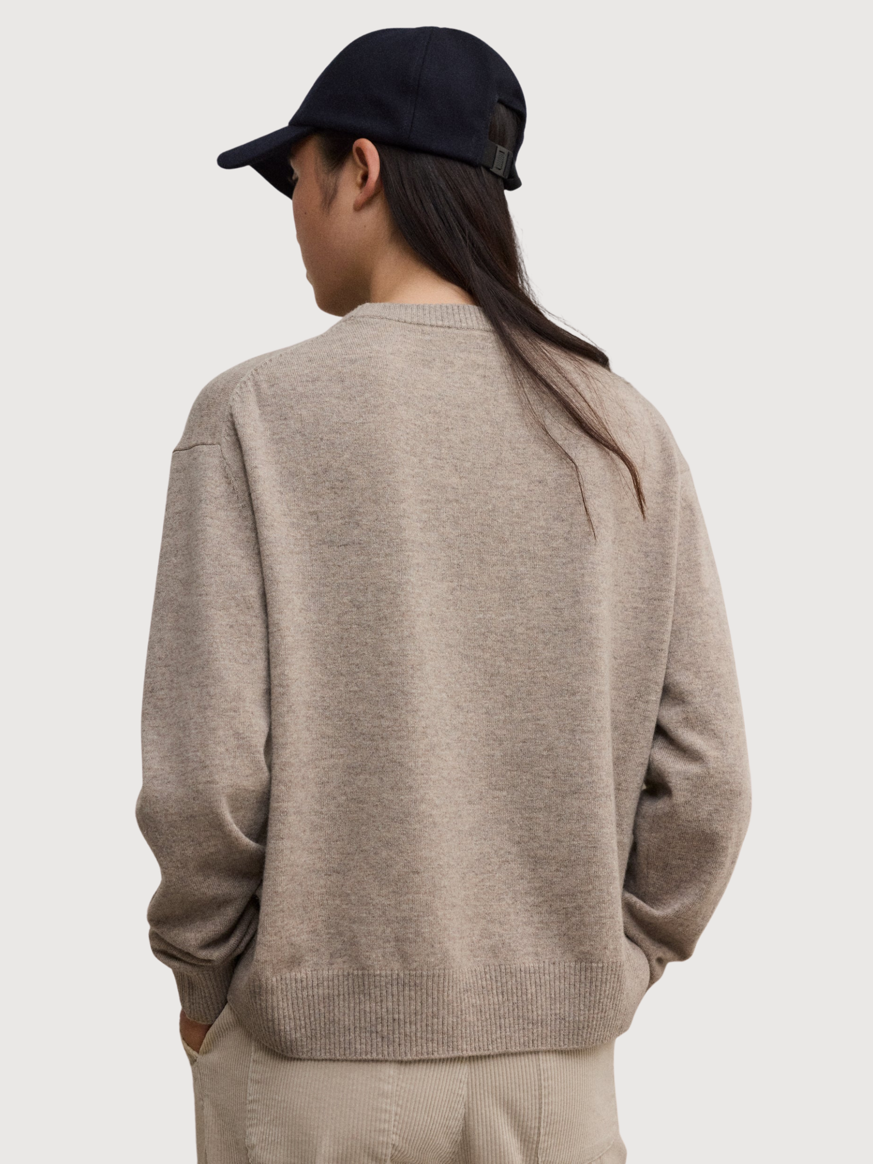 Pullover Cosmos Beige Recycelter Wolle | ECOALF