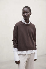 Sweater Cosmos Dark Chocolate for Women | ECOALF