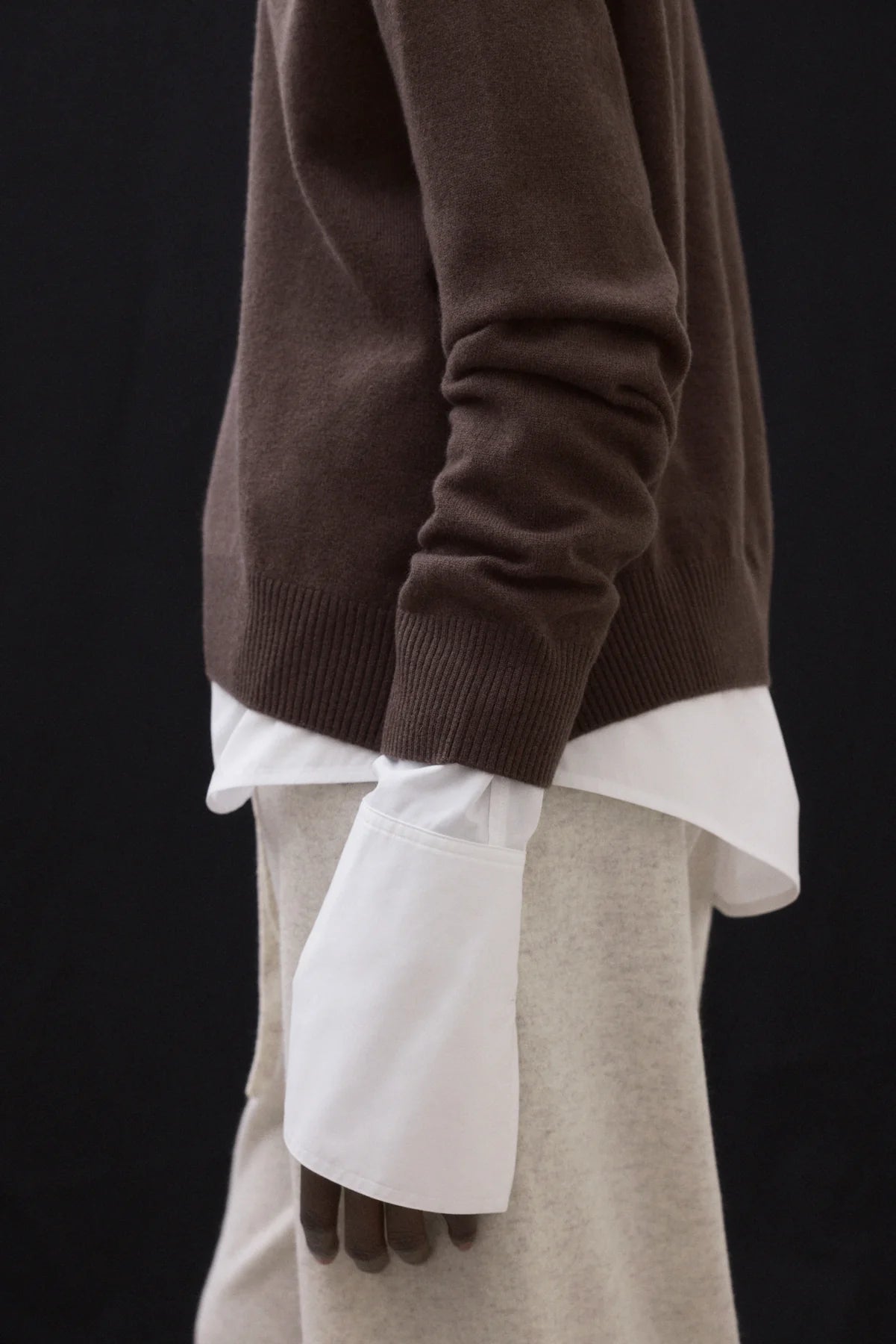 Sweater Cosmos Dark Chocolate for Women | ECOALF