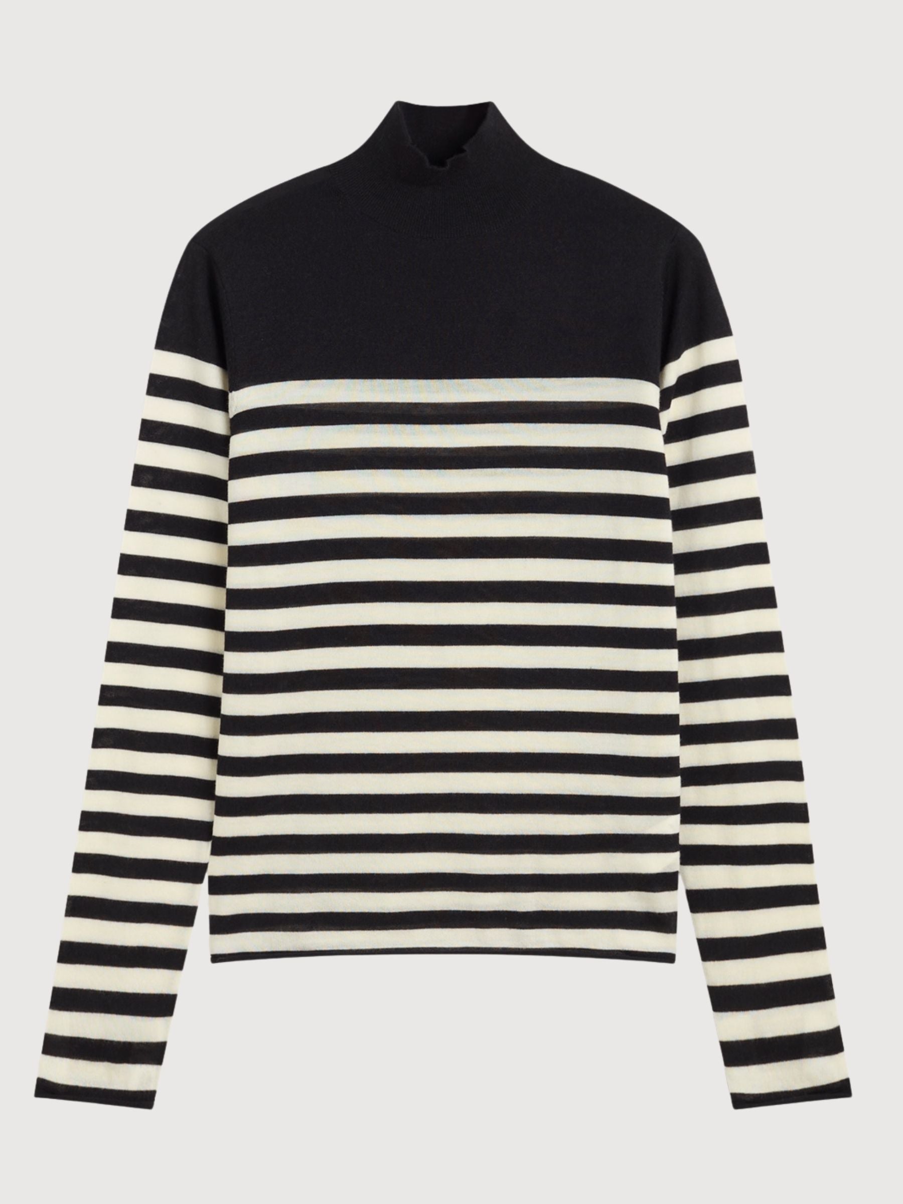 Faya Stripes Woman Black | Ecoalf