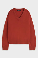 Haro Women's Sweater Dark Orange | ECOALF