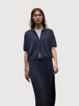 JUNIPER KNIT DAMEN Sturmblau | ECOALF