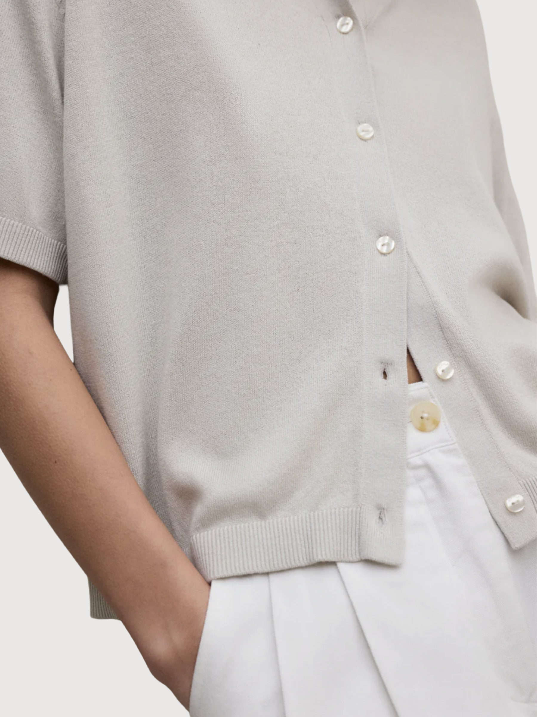 MAGLIA JUNIPER DONNA PIETRA | ECOALF