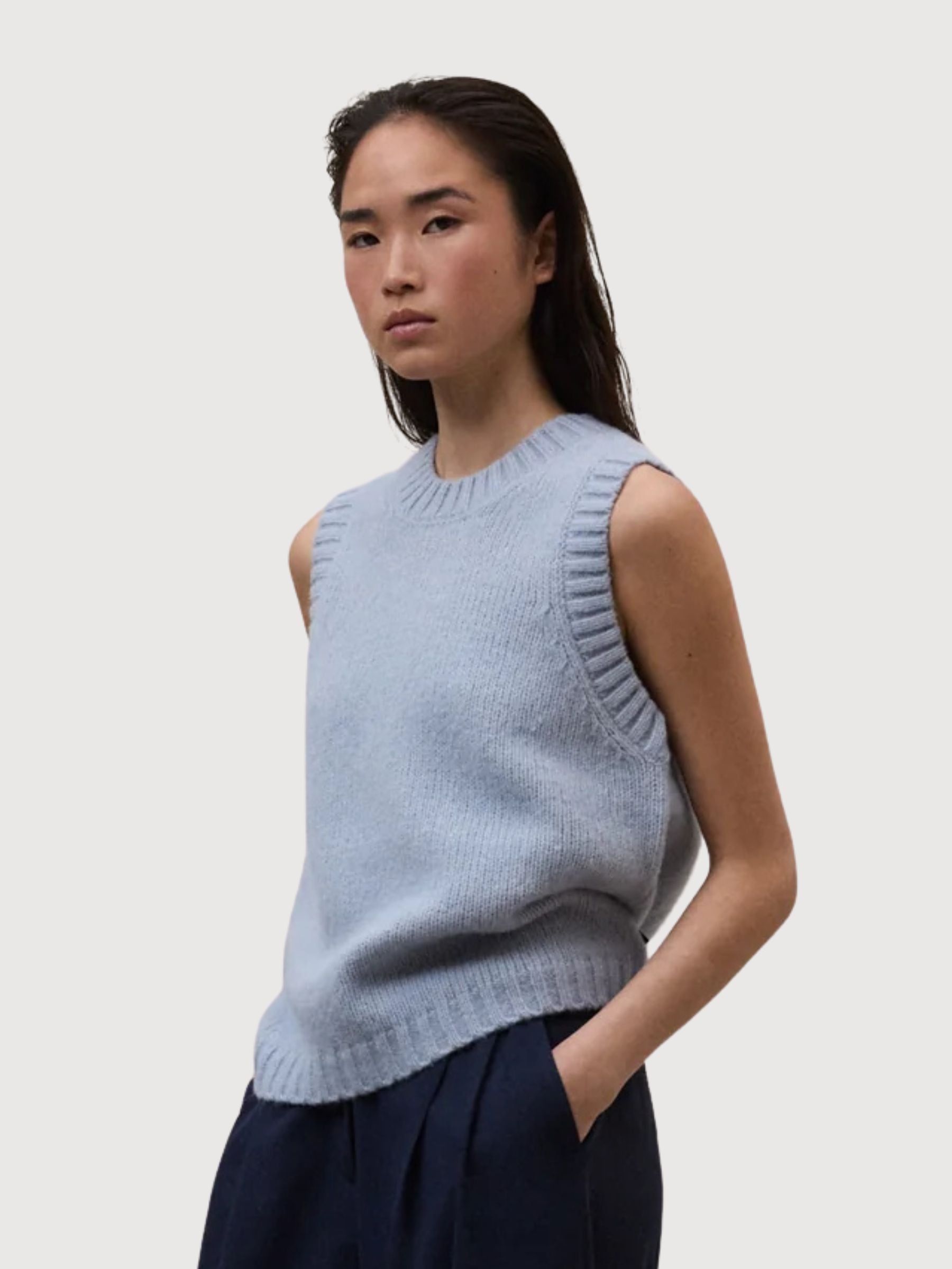 Pullover Maple Light – Blau | ECOALF