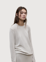 Pullover Milo Knit Damen Stein | Ecoalf