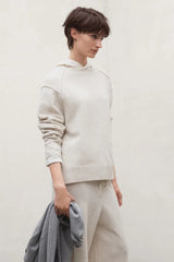 Mocan Women's Sweater Bone Melange | ECOALF