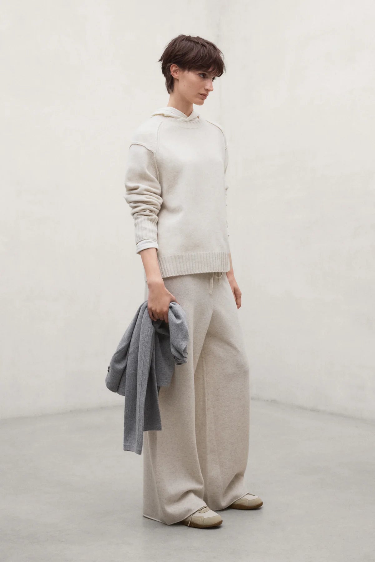 Mocan Women's Sweater Bone Melange | ECOALF