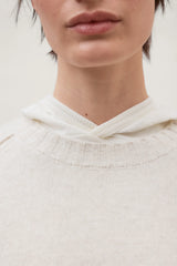 Mocan Women's Sweater Bone Melange | ECOALF