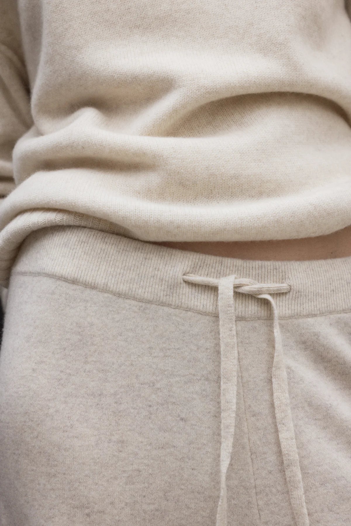 Mocan Women's Sweater Bone Melange | ECOALF