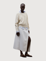 NONI KNIT DAMEN Ecru | Ecoalf