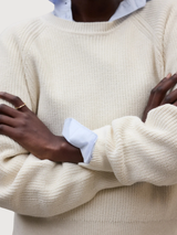 NONI KNIT DAMEN Ecru | Ecoalf