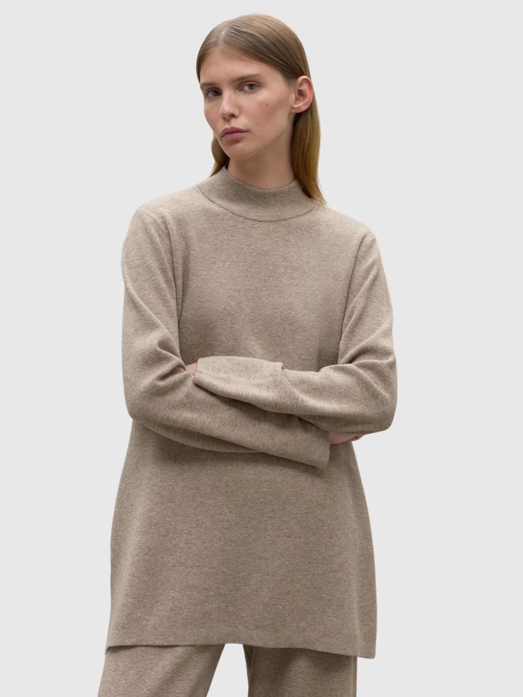 Palna Pullover Sand Beige Damen| Ecoalf