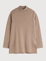 Palna Sand Woman Knitted Pullover | Ecoalf