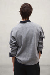 Yebes Women's Sweater Medium Grey Melange | ECOALF