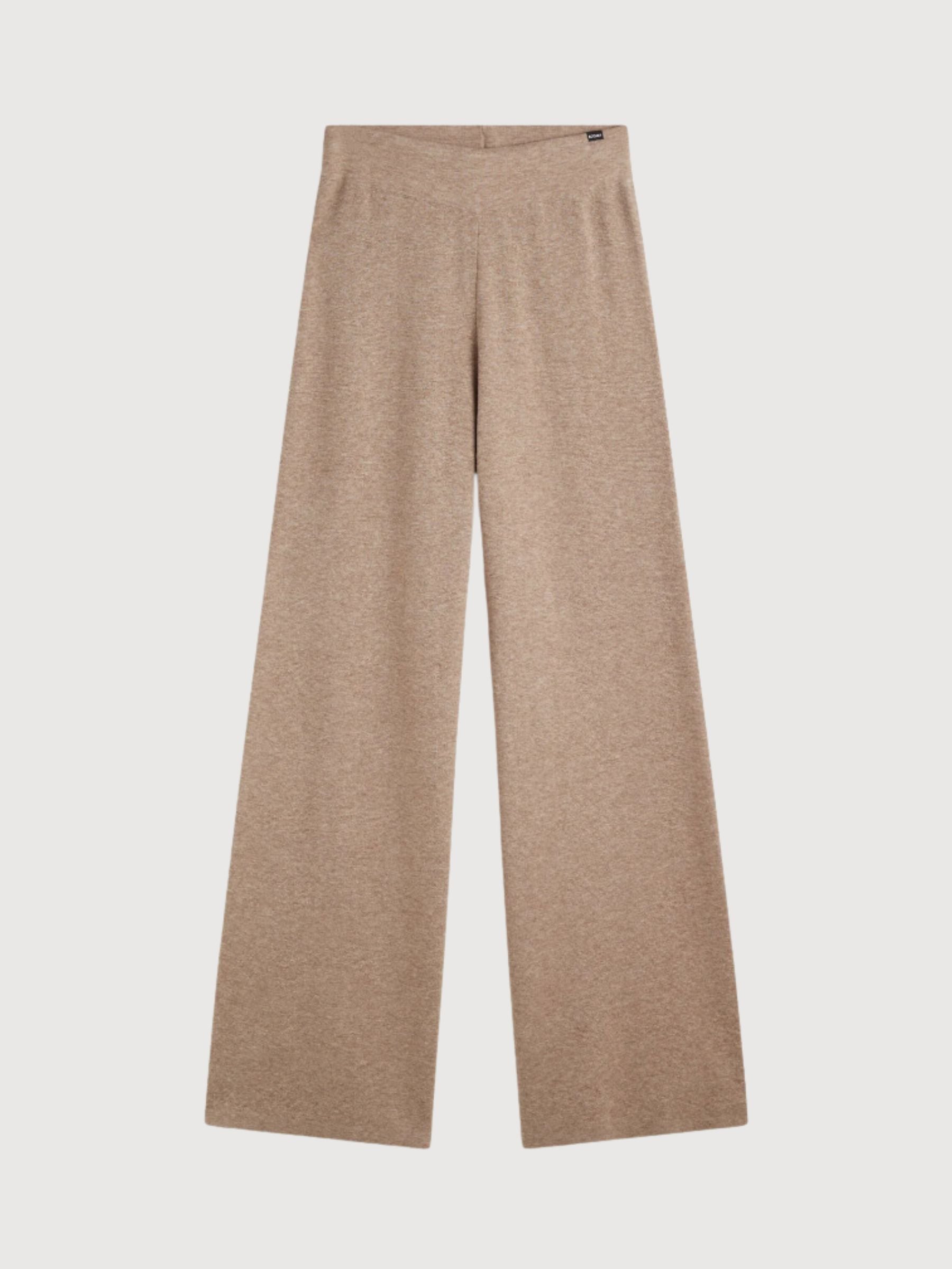 Carbril Dark Sand Woman Trousers | Ecoalf