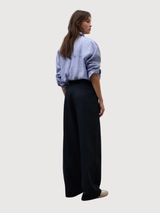 PANTALONI IN LINO MIEL DONNA Blu scuro | ECOALF