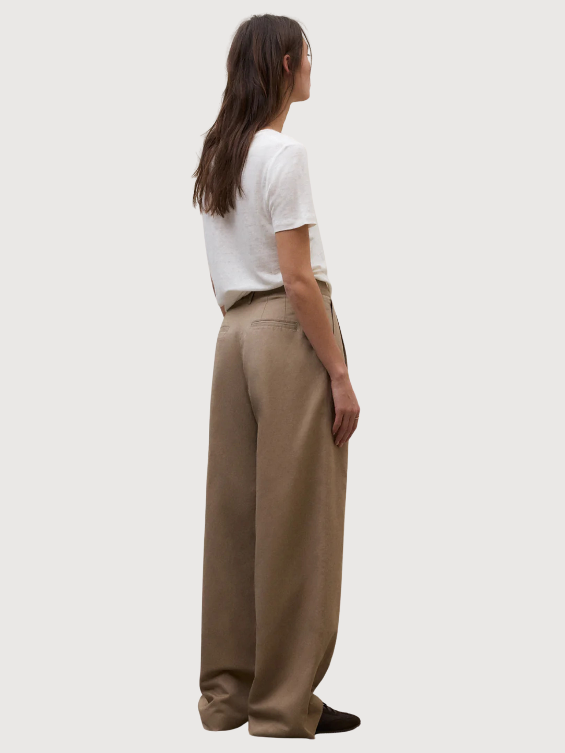 Pantaloni in lino da donna MIEL modello Sandy | Ecoalf