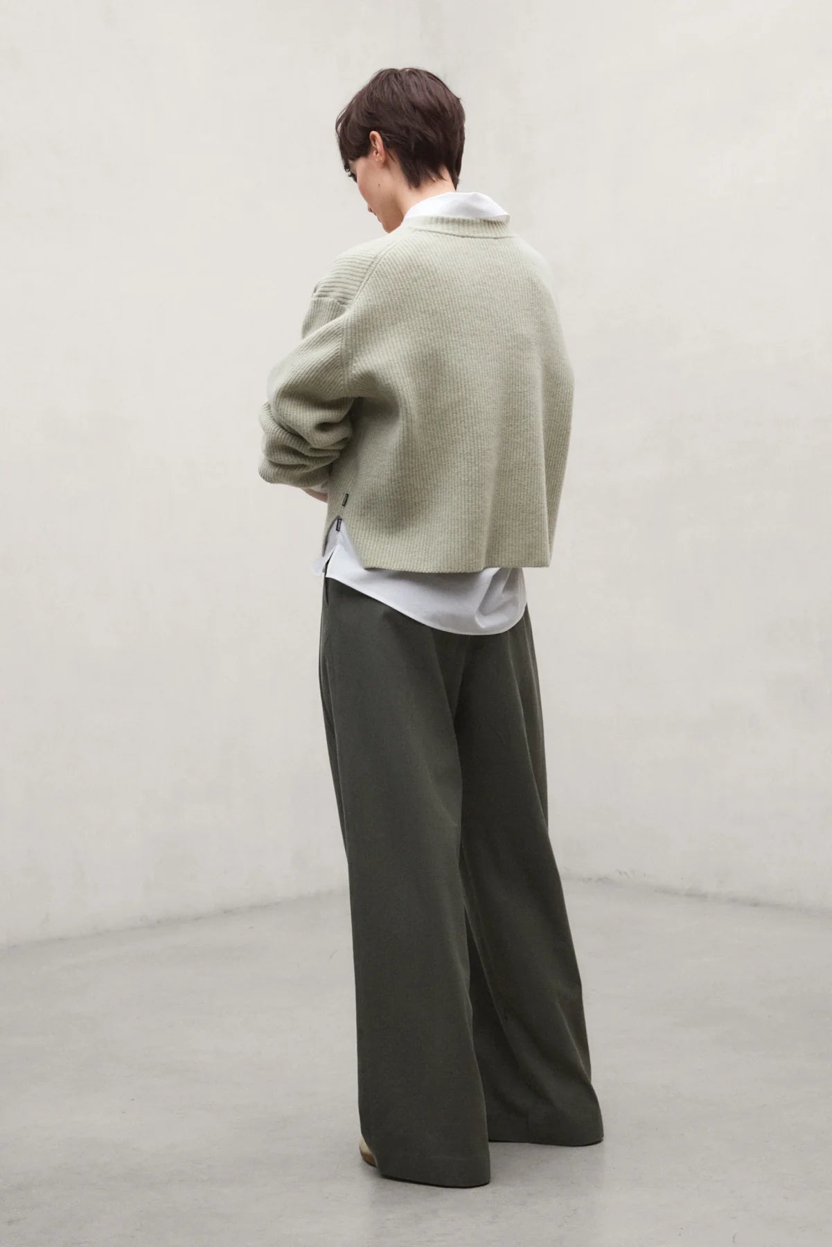 Miel Ten Cot Women's Trousers Olive | ECOALF