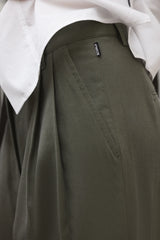 Miel Ten Cot Women's Trousers Olive | ECOALF