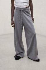Millan Women's Trousers Medium Grey Melange | ECOALF