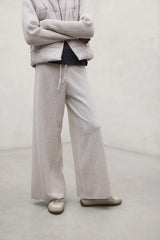 Millan Women's Trousers Bone Melange | ECOALF