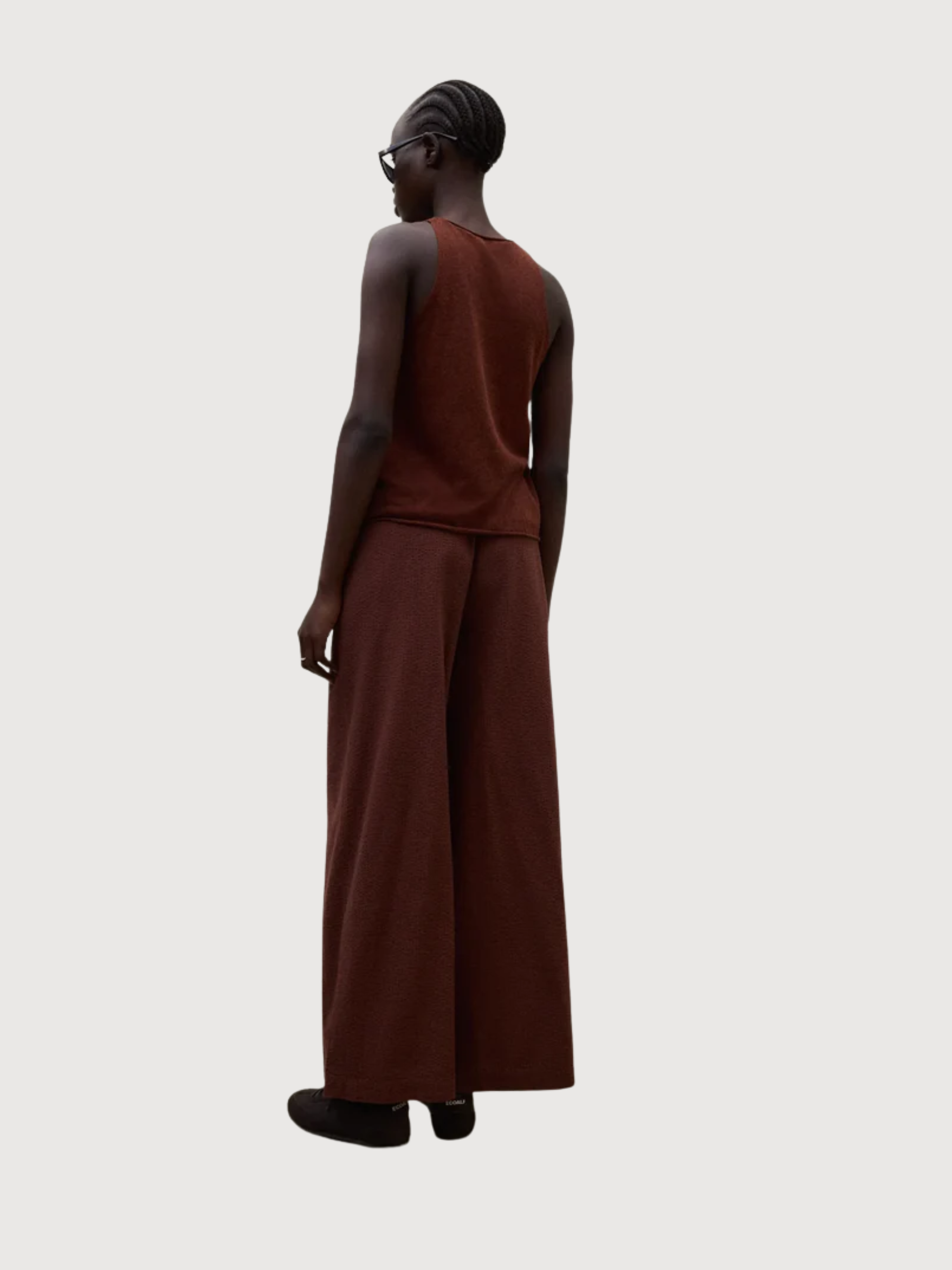 PANTALONI MUSCHIO DONNA Ebano | Ecoalf