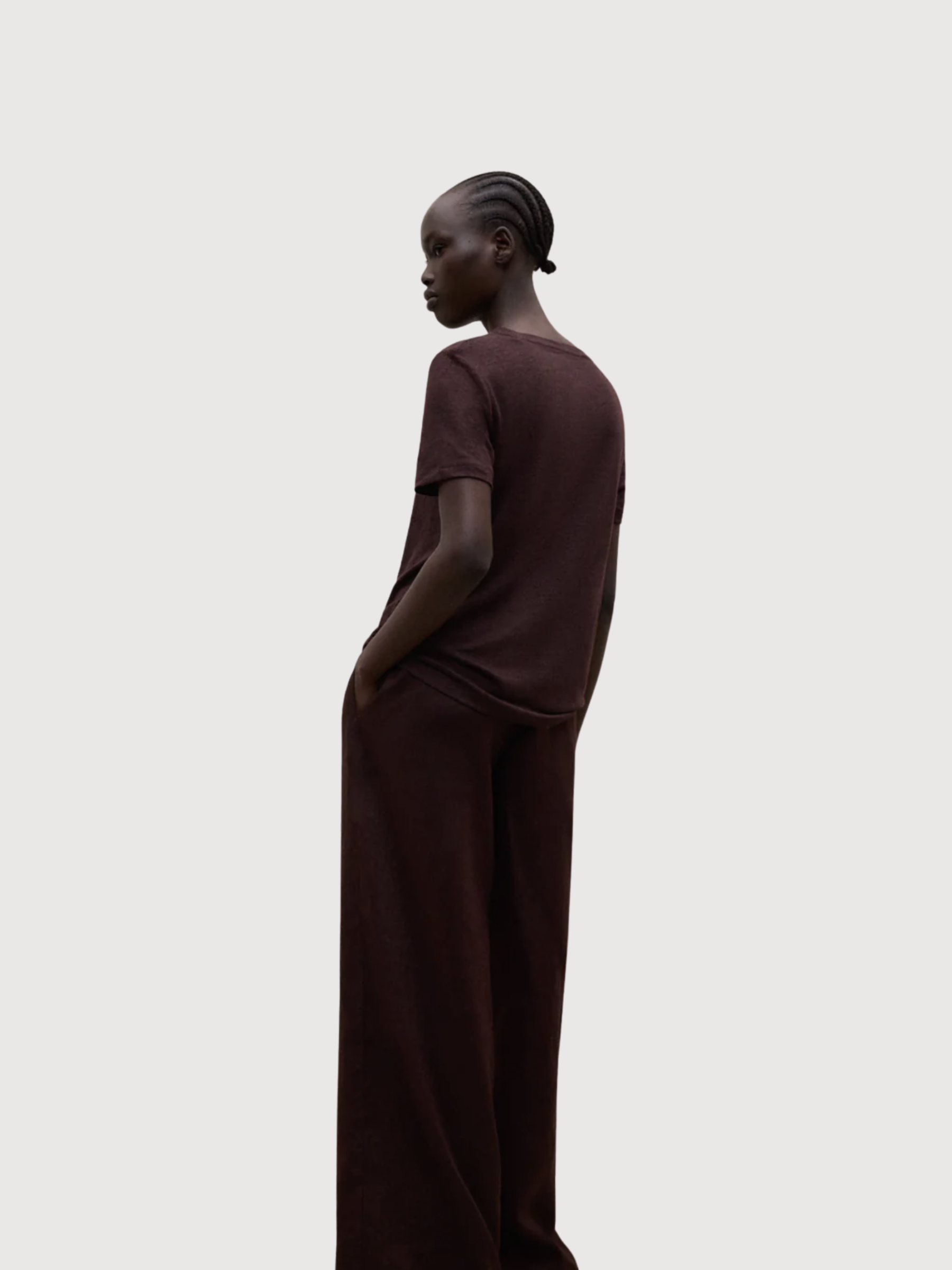 PANTALONI MOSSI DONNA Cacao | Ecoalf