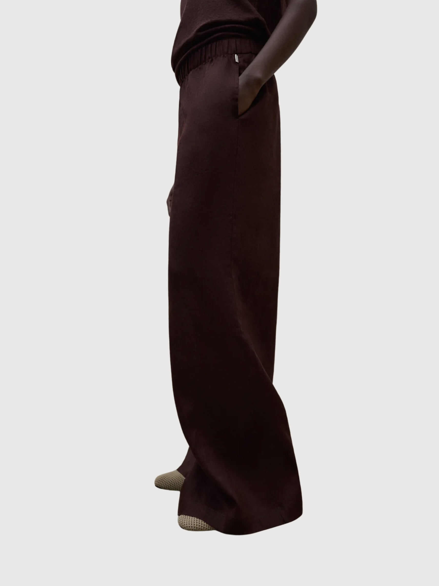 PANTALONI MOSSI DONNA Cacao | Ecoalf