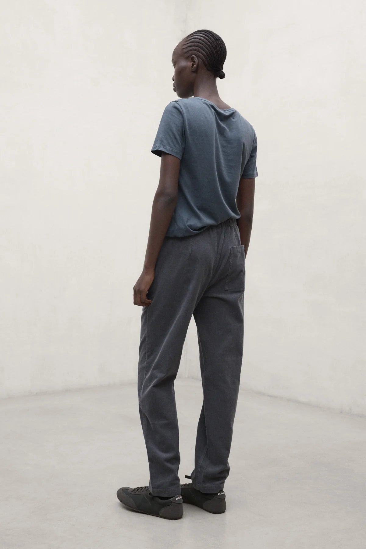 Sanz Pana Women's Trousers Dark Khaki | ECOALF