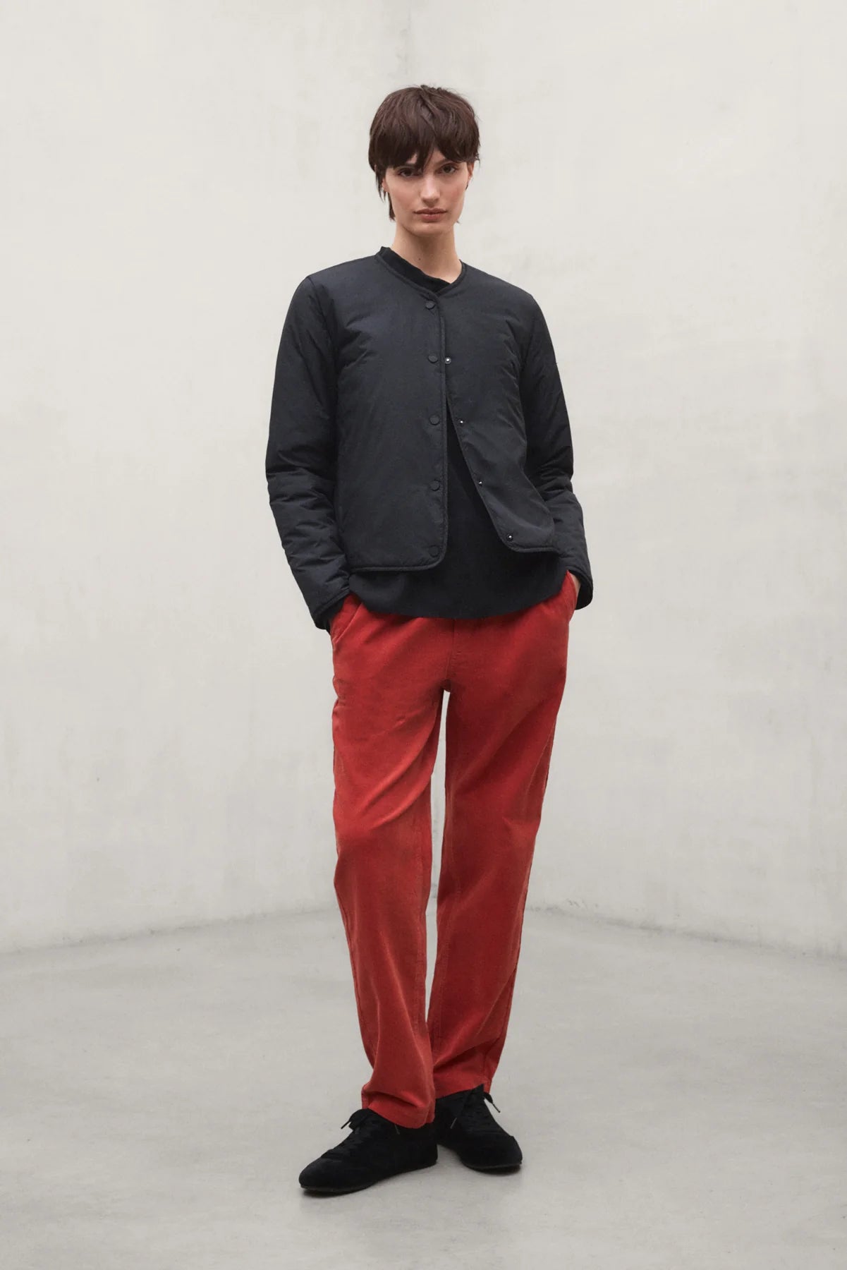 Sanz Pana Women's Trousers Dark Orange | ECOALF