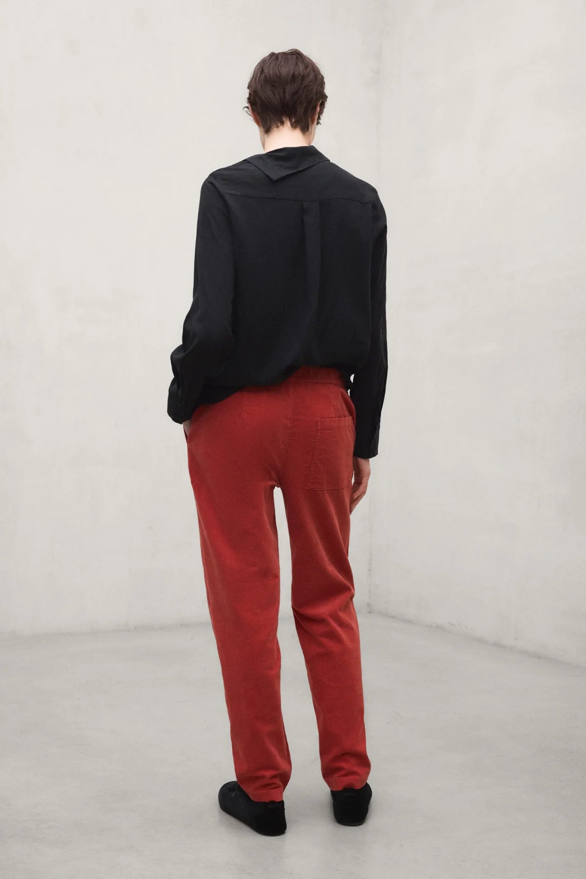 Sanz Pana Women's Trousers Dark Orange | ECOALF