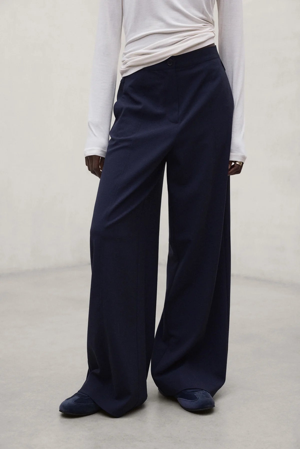 Hose Sierra Cotton Deep Navy für Damen | ECOALF