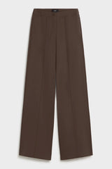 Sierra Women's Cotton Trousers Dark Chocolate | ECOALF