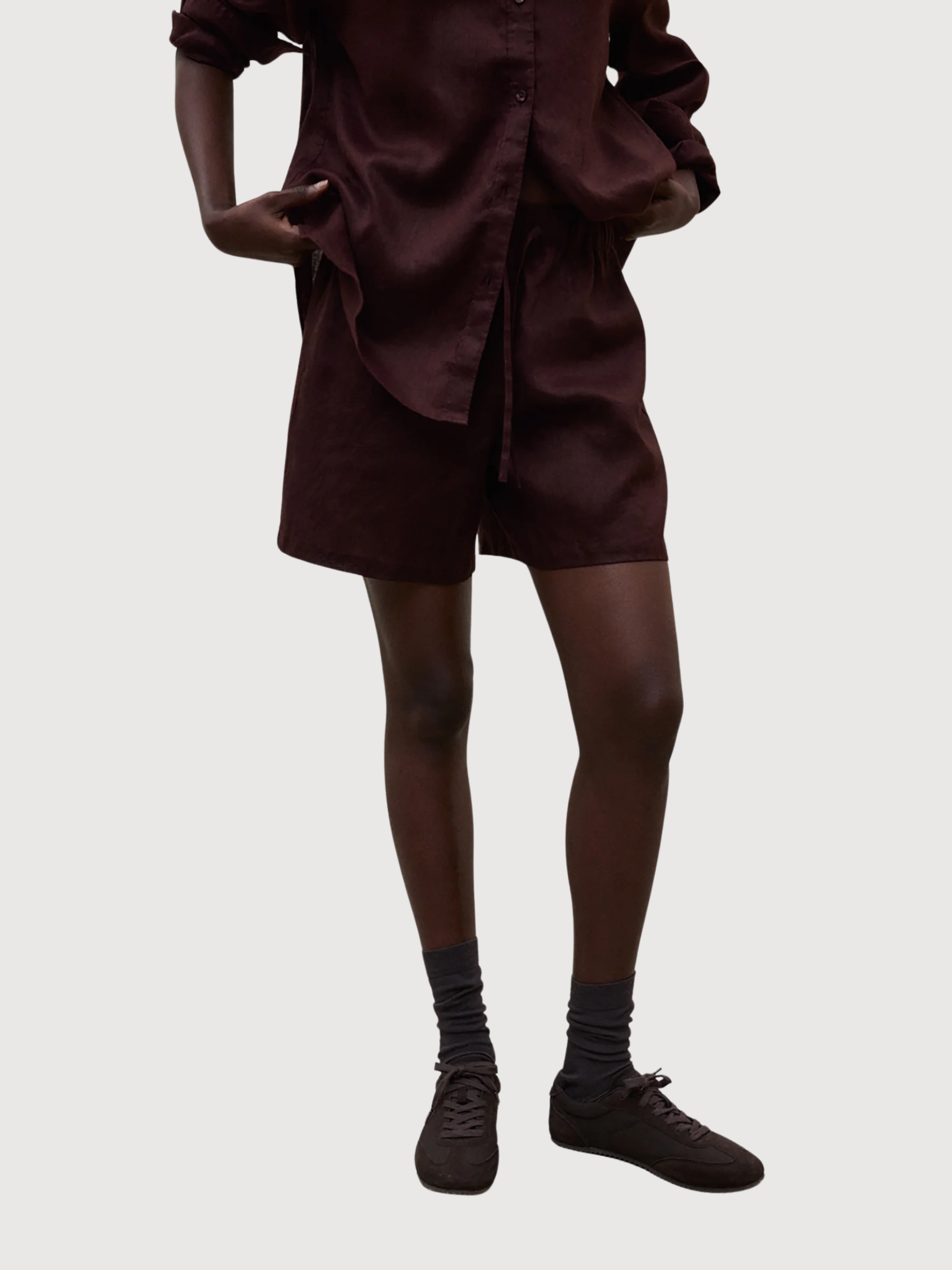 PANTALONCINI ERAS DONNA CACAO | ECOALF