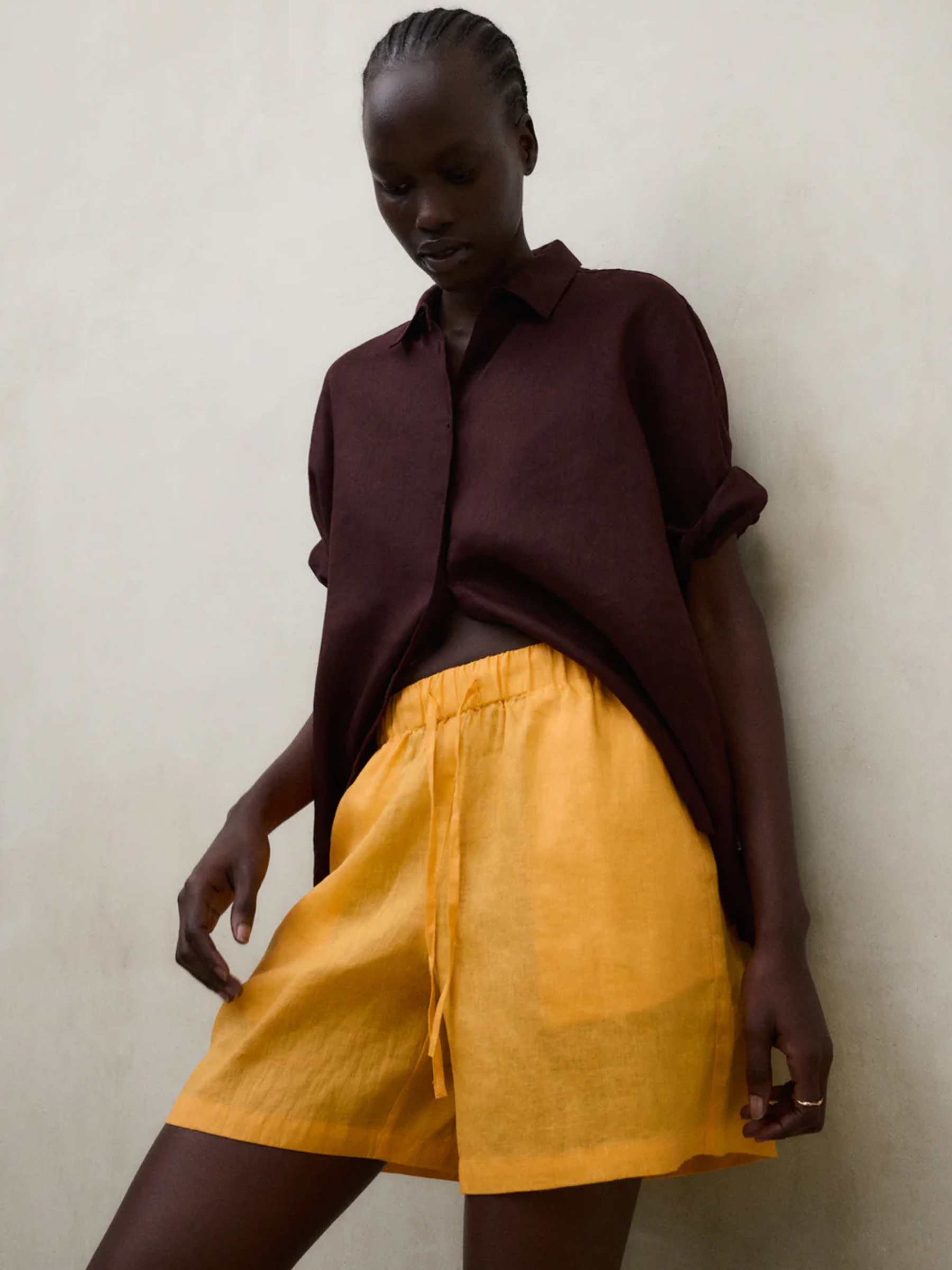 PANTALONCINI ERAS DONNA TANGERINA | ECOALF