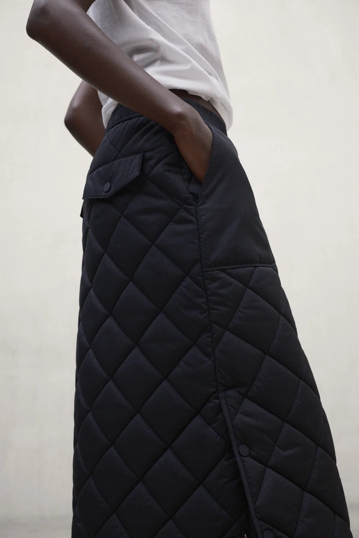Rock Nubi Rhomb Marine Schwarz für Damen | ECOALF