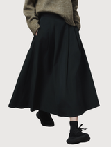 Skirt Saki Shadow Black Recycled Polyester | Ecoalf