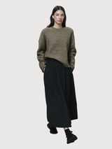 Skirt Saki Shadow Black Recycled Polyester | Ecoalf