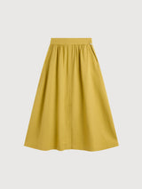 Skirt Yoko Yellow in TENCEL™ | Ecoalf
