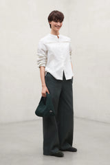 Sierra Women's Cotton Trousers Dark Khaki | ECOALF