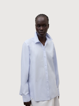 Camicia Alfreda Donna Cotone Azzurro Cielo | Ecoalf